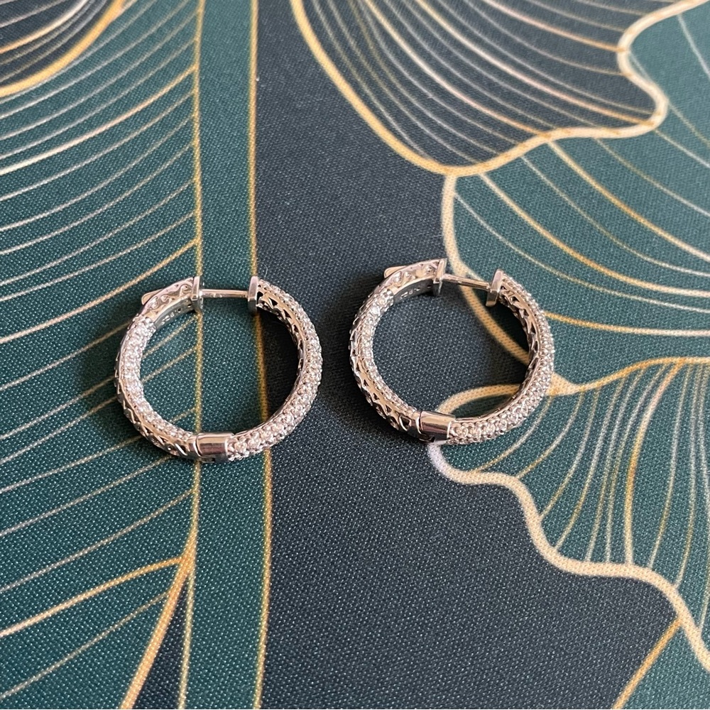 Sterling Silver Hoop Earrings